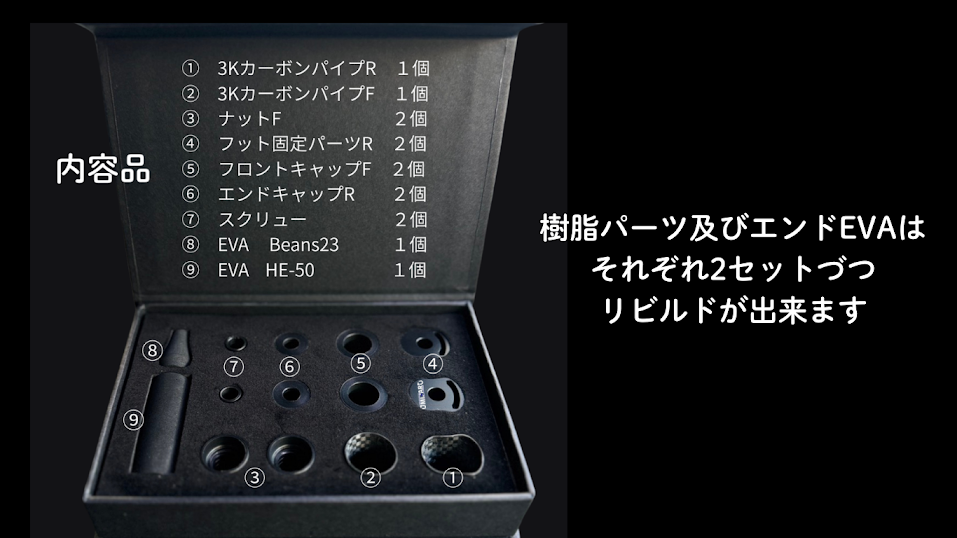 NT-Beans リールシートセット